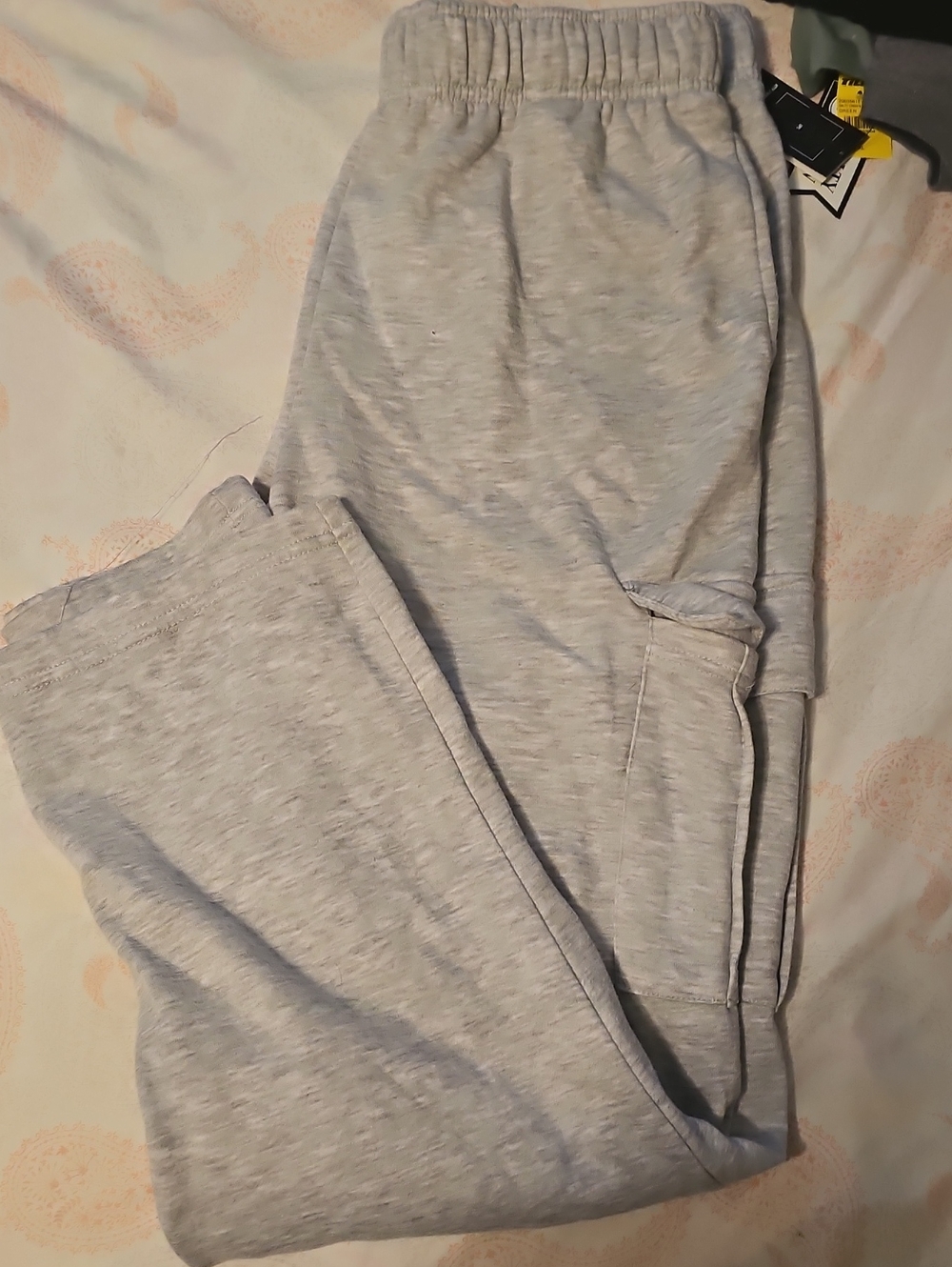 refuge Heather Gray Straight Leg Jogger Pants